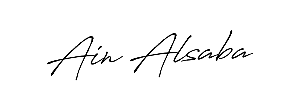 Make a short Ain Alsaba signature style. Manage your documents anywhere anytime using Antro_Vectra_Bolder. Create and add eSignatures, submit forms, share and send files easily. Ain Alsaba signature style 7 images and pictures png